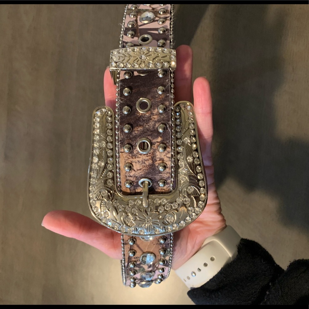 Blazin Roxx Pink Camo Belt